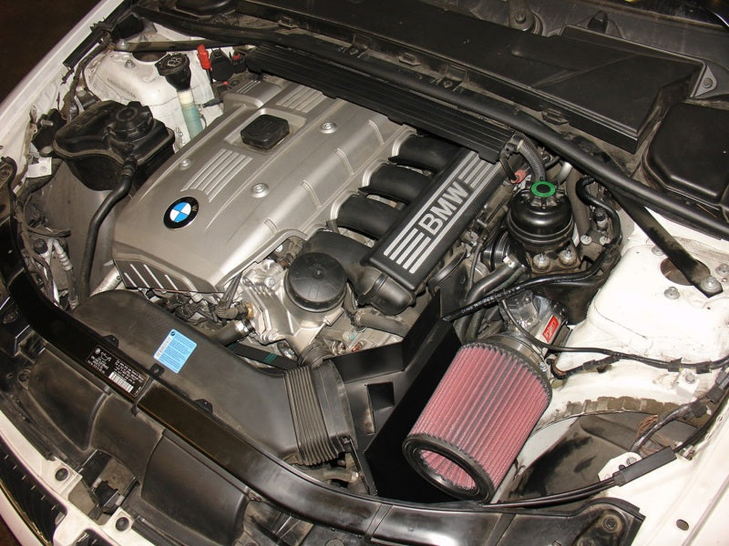 Injen Black Short Cold Air Intake with Heat Shield for 08-09 128i E82, 07-09 328i E92, 2006 330i E92 3.0L 6 Cyl