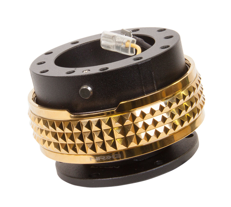 Nrg Quick Release Kit - Pyramid Edition - Black/Chrome Gold - Vehicle Compatibility