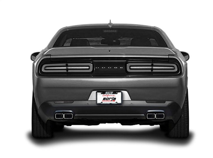 Borla ATAK Exhaust for 15-16 Dodge Challenger R/T 5.7L Dual Rectangle Angle Cut Dual Split Rear Exit