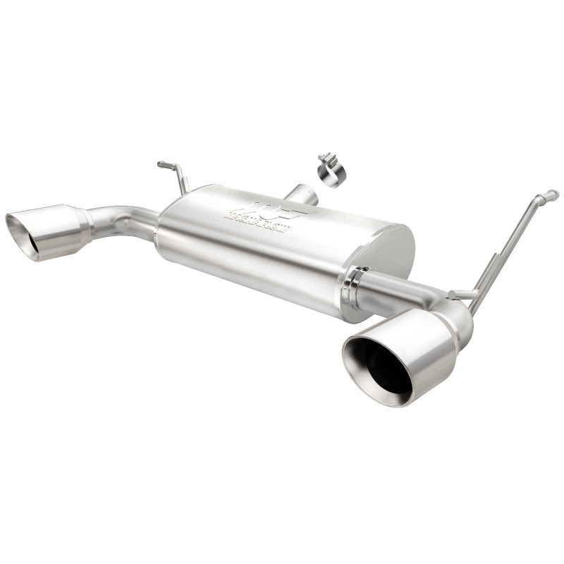 Magnaflow Street Series Axle-Back Exhaust System for 07-14 Jeep Wrangler JK 3.8/3.6L Stainless Steel - OneFastShop