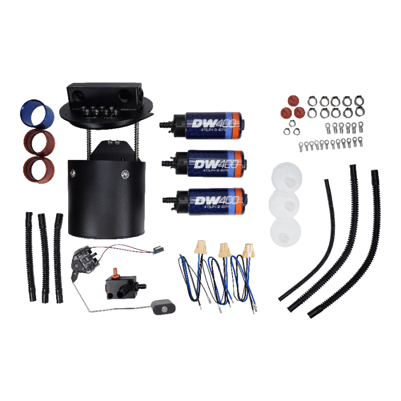 DeatschWerks X3 Series Fuel Pump Module with Triple DW400 Pumps - Ford Mustang 2011-2024