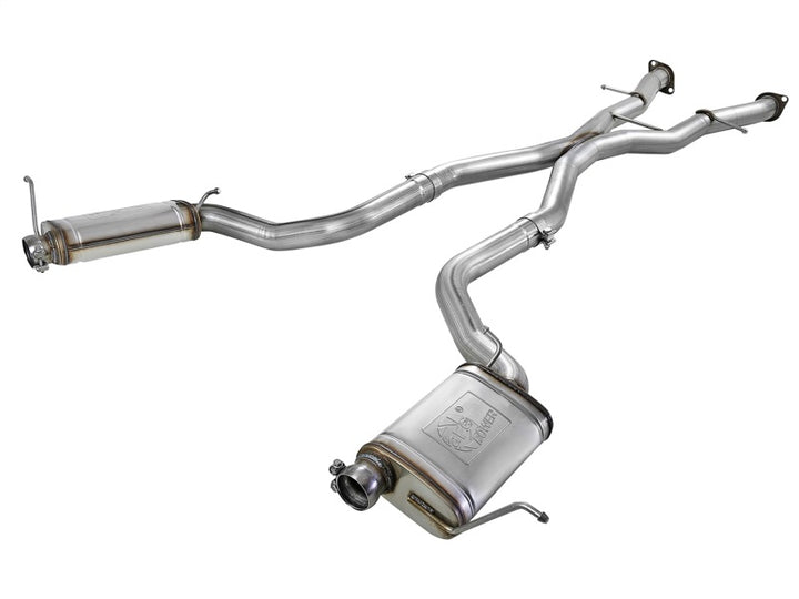 Afe MACHForce XP Cat-Back Exhaust Stainless No Tips for 12-15 Jeep Grand Cherokee SRT/SRT-8 V8 Hemi 6.4L - OneFastShop
