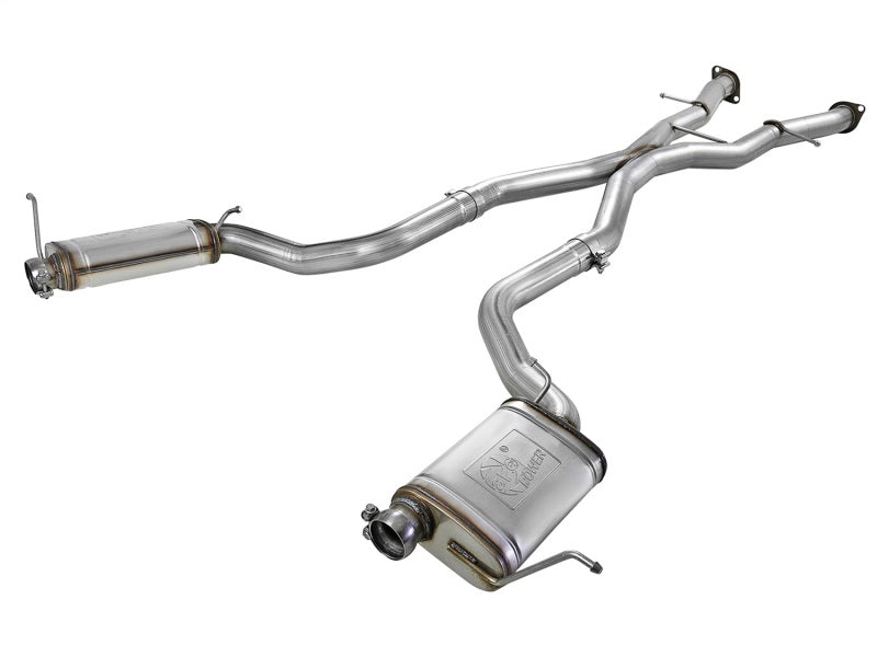 Afe MACHForce XP Cat-Back Exhaust Stainless No Tips for 12-15 Jeep Grand Cherokee SRT/SRT-8 V8 Hemi 6.4L - OneFastShop