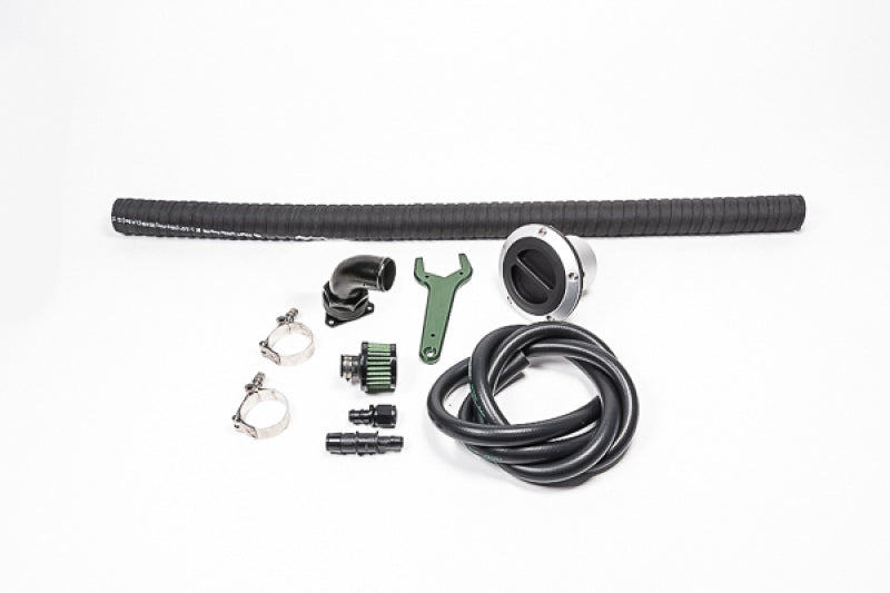 Radium Engineering FCST-X Refueling Kit Remote Mount Standard Fill with 1.5 Inch Hose and Angled Neck