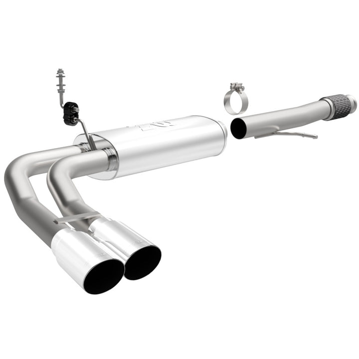 Magnaflow Performance Exhaust System for 14 Chev Silverado V8 5.3L - Dual Same Side SS Cat Back - Fits Various Models - OneFastShop