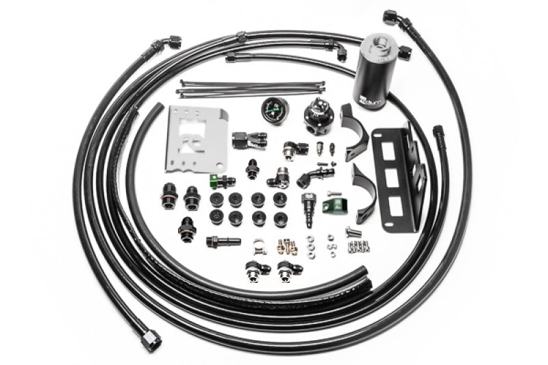 Radium Engineering 2008–2015 Fuel Hanger Plumbing Kit for Cadillac CTS-V – Microglass Filter - OneFastShop