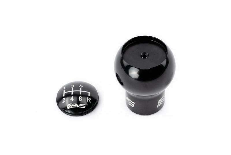 AMS Performance Billet Shift Knob for Subaru WRX/STi 6-Speed (Red, Black, & Gunmetal Cap)