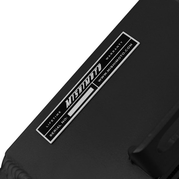 Mishimoto Top-Mount Intercooler Kit for Subaru WRX/STI - Powder Coated Black, Black Hoses - 02-07/04-07 - OneFastShop