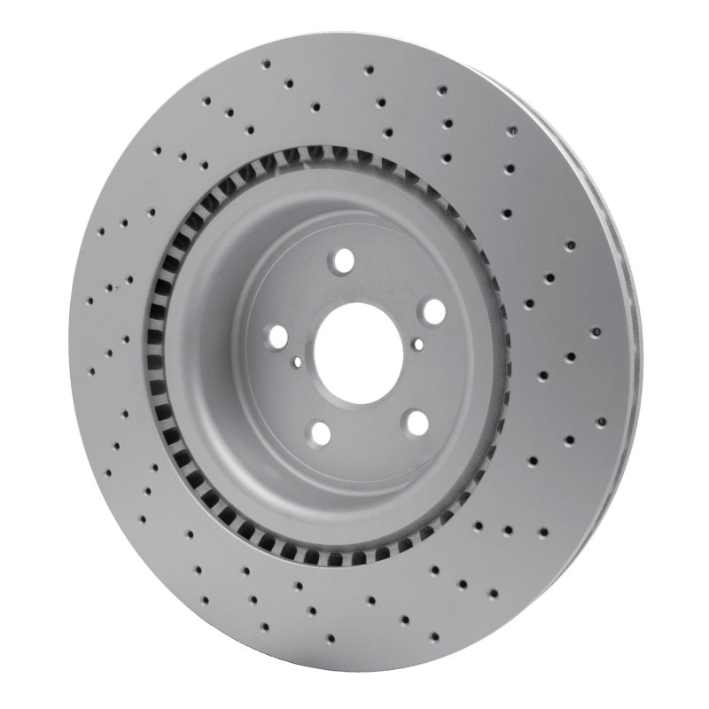 DFC GeoSPEC Coated Drilled Front Brake Rotor - Lexus IS F 2008-2014, image 3