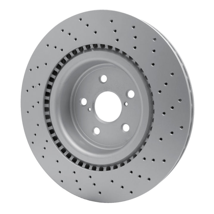 DFC GeoSPEC Coated Drilled Front Brake Rotor - Lexus IS F 2008-2014, image 3