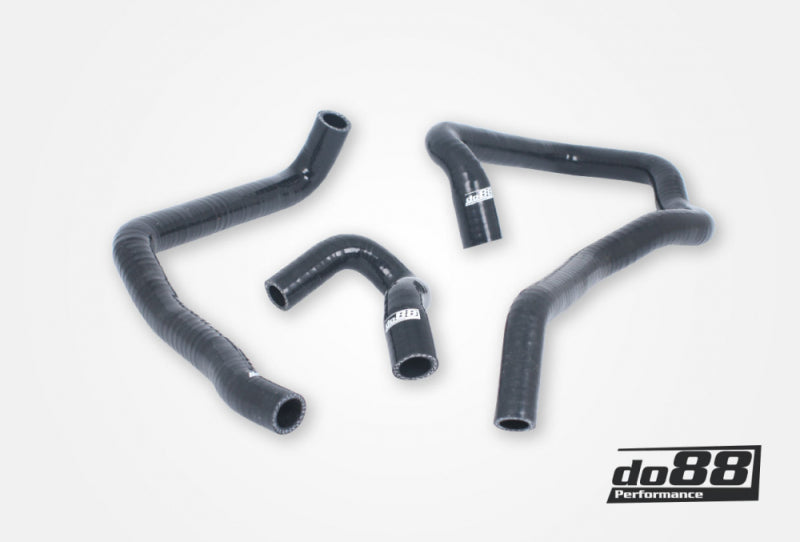 do88 Right Auxiliary Radiator Coolant Hose Kit - VAG 2.0 TSI EA888 (MQB) 2012-2023 - Black