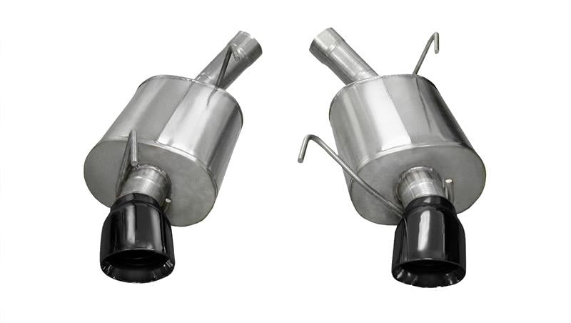 Corsa Sport Axle-Back Exhaust - Ford Mustang 2005-2010 - Black