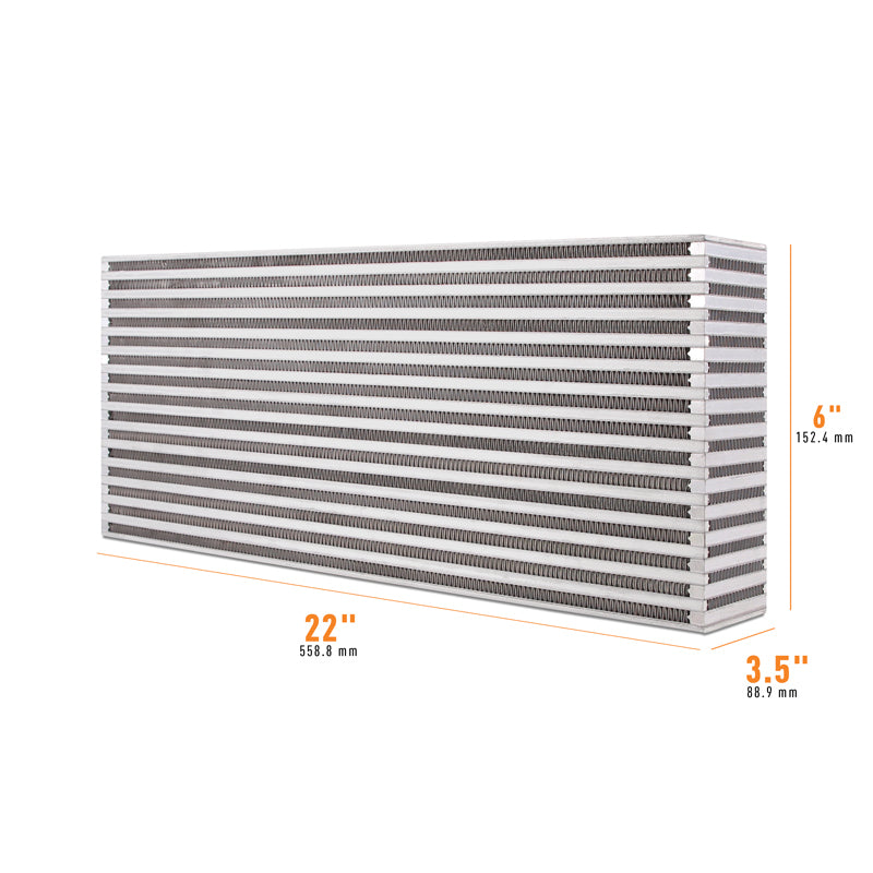 Mishimoto Universal Intercooler Core - 22in x 6in x 3.5in