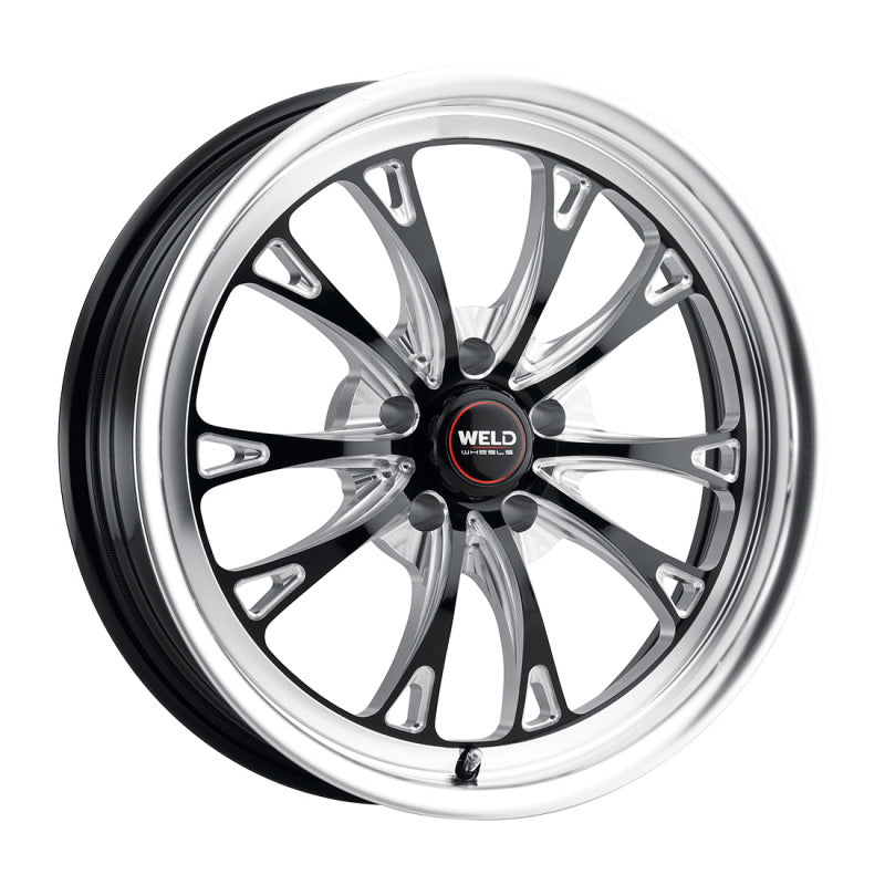 Weld Belmont Beadlock Wheel 18x5 5x114.3 Bolt Pattern ET23 BS2.1 Gloss Black MIL DIA 78.1