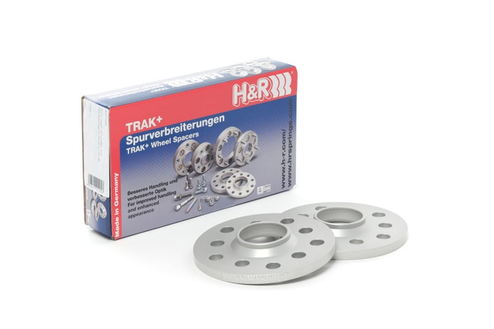 H&R Trak+ 13mm DR Spacer 5/112 Bolt Pattern CB 66.5mm Thread 14x1.25 Black for BMW Mini Compatibility - OneFastShop