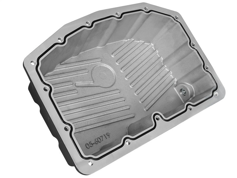 AFe Pro Series Engine Oil Pan Black with Machined Fins for 11-16 Ford Powerstroke V8-6.7L (TD)