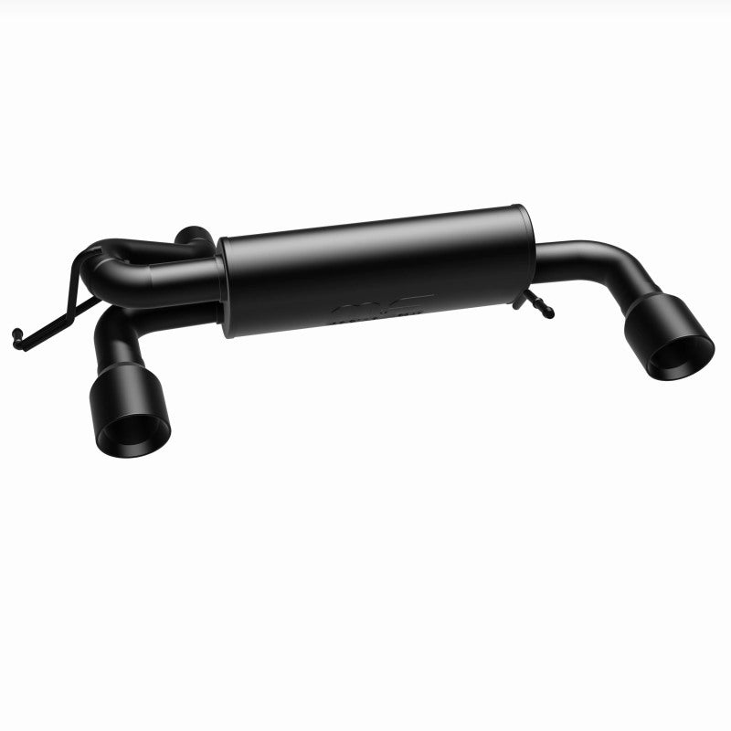 MagnaFlow Axle-Back Exhaust for 2021 Ford Bronco 2.3L I-4 - Dual Split Rear Exit, Black Tips - OneFastShop