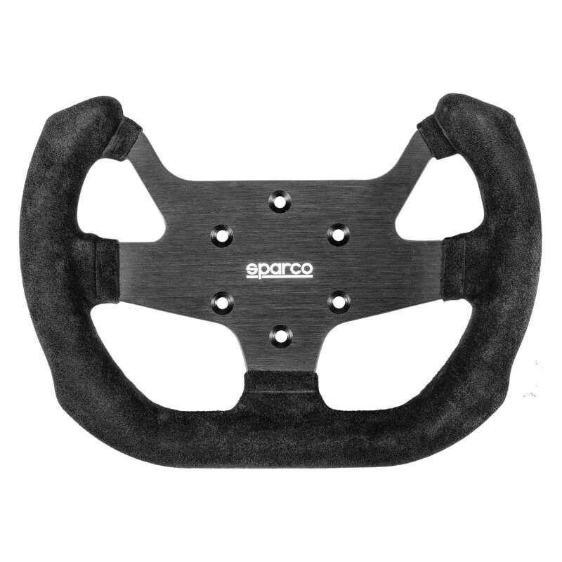 Sparco F-10A Steering Wheel - 270mm, Flat, Aluminum, Suede