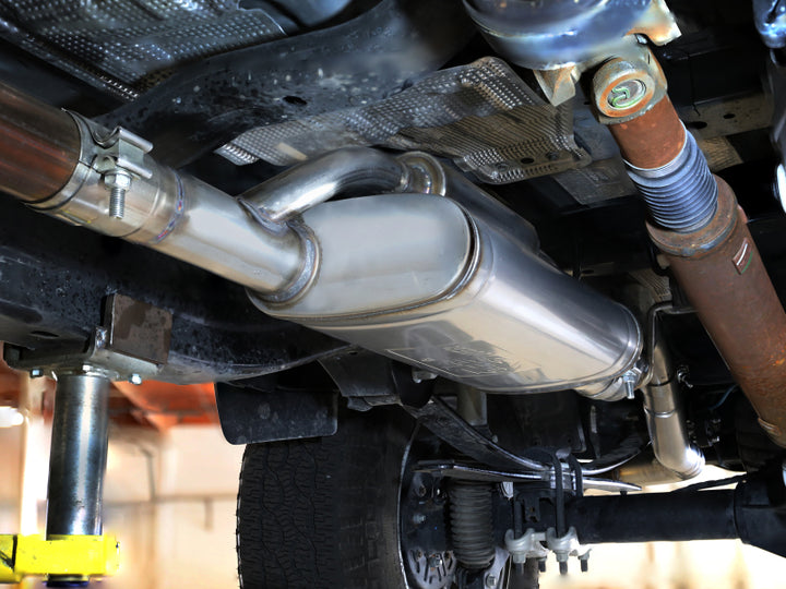 aFe Catback Exhaust 2.5in-3in Black Tip 2024 Ford Ranger - OneFastShop