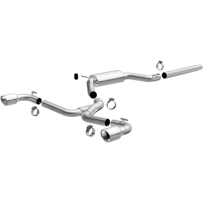Magnaflow 3in Polished Touring Series Cat-Back Exhaust for 2018-2021 VW GTI 2.0L - OneFastShop