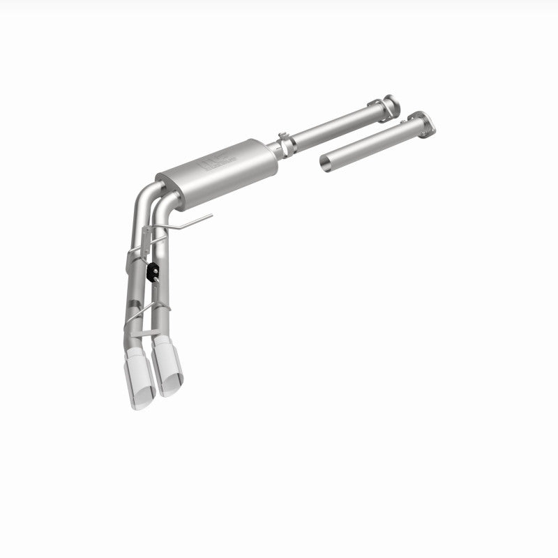 Magnaflow Street Series Cat-Back Exhaust System - Polished Side Exit for 15-21 Ford F-150