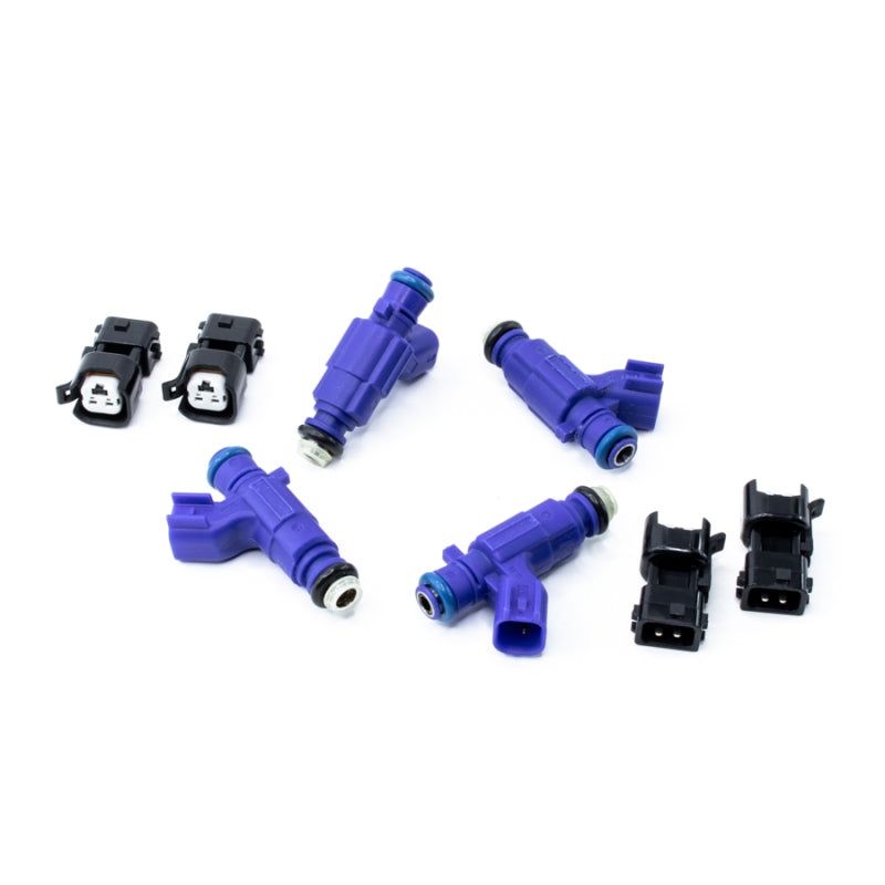 DeatschWerks 450CC Top Feed Fuel Injectors for 01-08 Honda Civic D17 R18 - OneFastShop