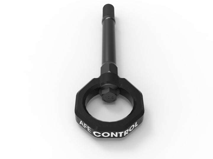 aFe Control Front Tow Hook Black 2020-2024 Corvette - OneFastShop