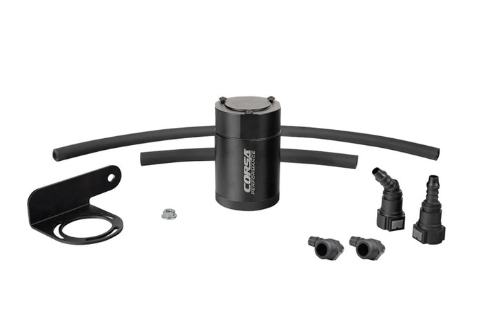 CORSA Performance Aluminum Oil Catch Can for 2019-2024 Silverado/Sierra & 2021-2024 Tahoe/Suburban/Yukon/Denali