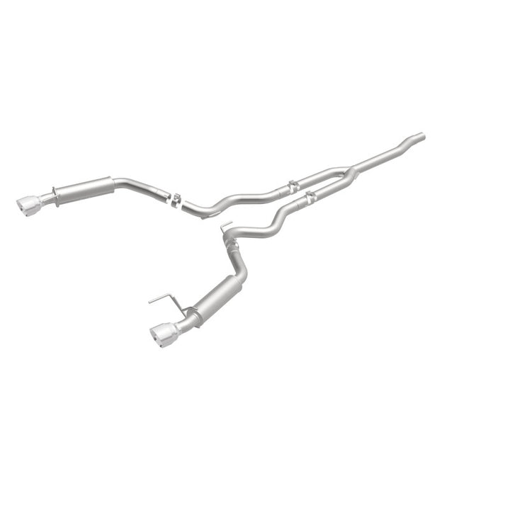 Magnaflow Cat-Back Exhaust 15-23 Ford Mustang 2.3L L4 Competition SS Dual Split Rear 4.5in Black Tips - OneFastShop