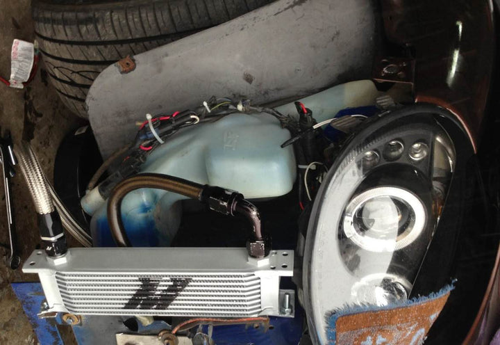 Mishimoto Universal 10-Row Oil Cooler Kit for Ford Mustang GT/GT Premium/Bullitt/Mach 1 - OneFastShop