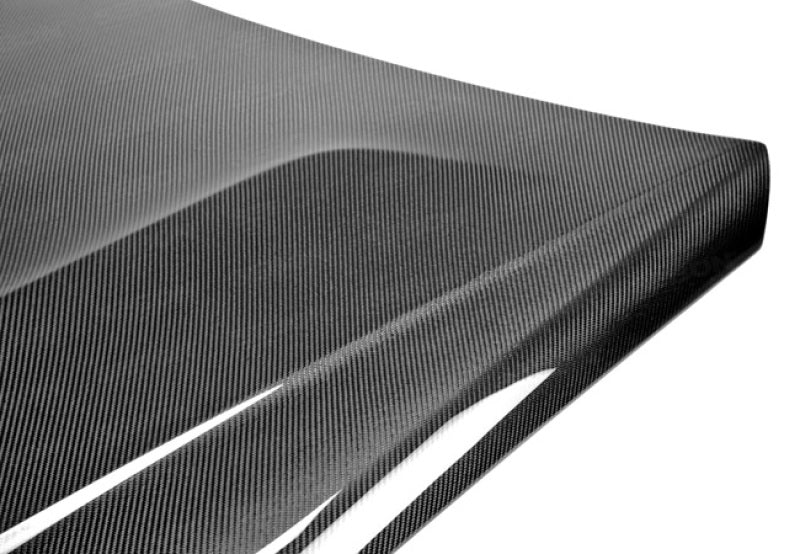 Seibon Carbon Fiber OEM Hood for 12-14 Mercedes Benz C63 AMG - Base, Black Series