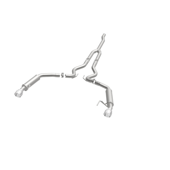 Magnaflow Cat-Back Exhaust 15-23 Ford Mustang 2.3L L4 Competition SS Dual Split Rear 4.5in Black Tips - OneFastShop