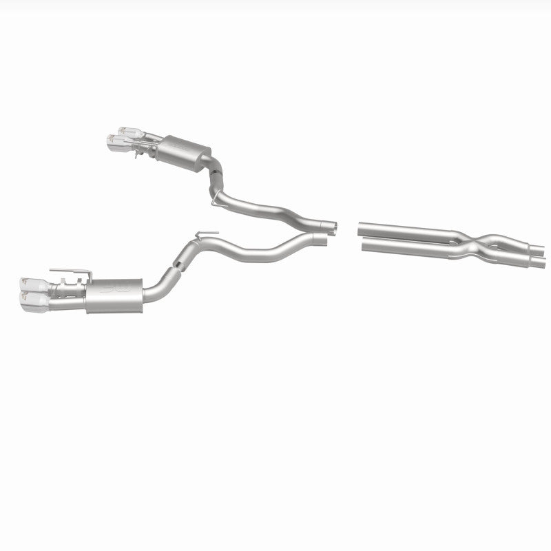 MagnaFlow Cat-Back Exhaust System 2018-2023 Ford Mustang GT 5.0L Competition Dual Exit 4in Tips - OneFastShop