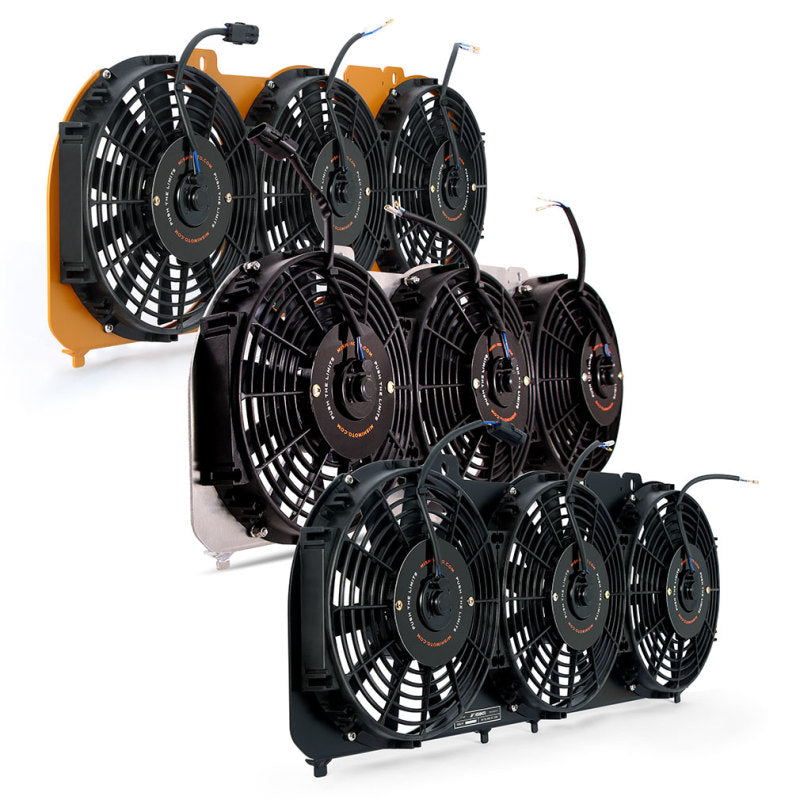Mishimoto Performance Aluminum Fan Shroud with Controller for 89-01 Jeep Cherokee XJ 4.0L