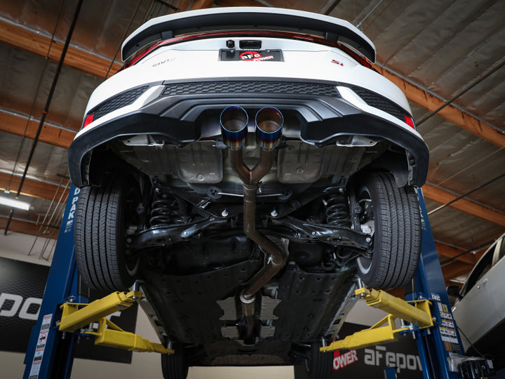 aFe Takeda 2.5in 304SS Cat-Back Exhaust System 17-20 Honda Civic SI
