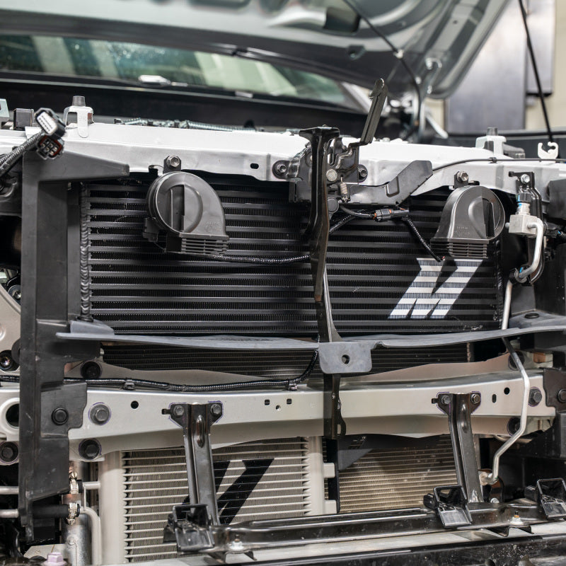 Mishimoto Performance Intercooler Kit - Toyota Tacoma 2024-2026 - Silver Core - Black Pipes, image 2