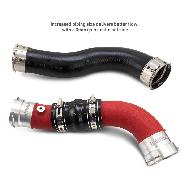 Mishimoto Intercooler Pipe Kit - Toyota Tacoma 2024-2026 - Red, image 2