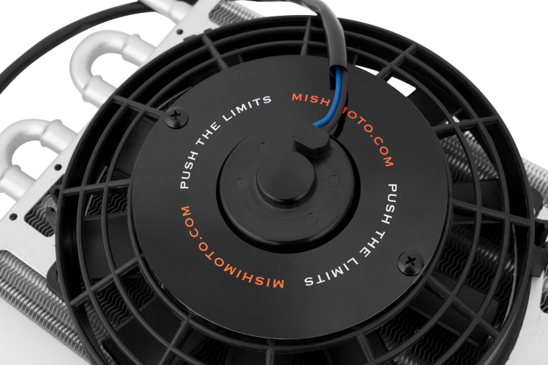 Mishimoto Heavy Duty Transmission Cooler with Electric Fan for Ford Mustang GT/GT Premium/Bullitt/Mach 1 (2018-2021, 2019-2020, 2021)