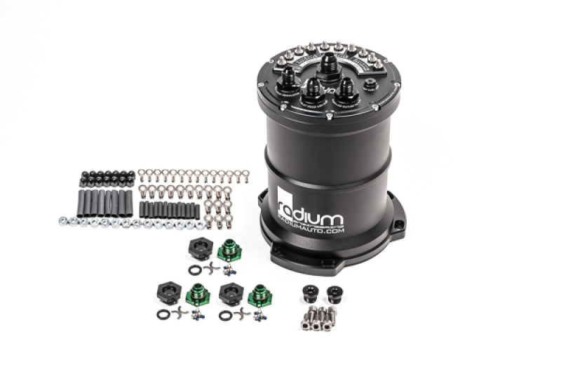 Radium Engineering Fuel Surge Tank with Multi-Pump Capacity for Bosch BR540 & Deatschwerks DW400