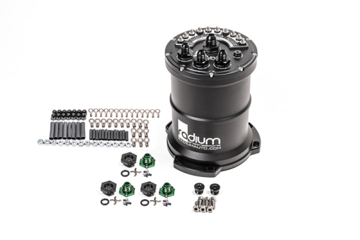 Radium Engineering Fuel Surge Tank with Multi-Pump Capacity for Bosch BR540 & Deatschwerks DW400