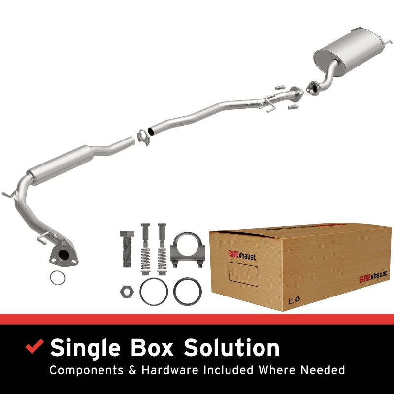MagnaFlow BRE Exhaust Kit for 2007–2008 Honda Fit 1.5L - OneFastShop
