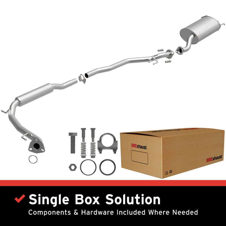 MagnaFlow BRE Exhaust Kit for 2007–2008 Honda Fit 1.5L - OneFastShop