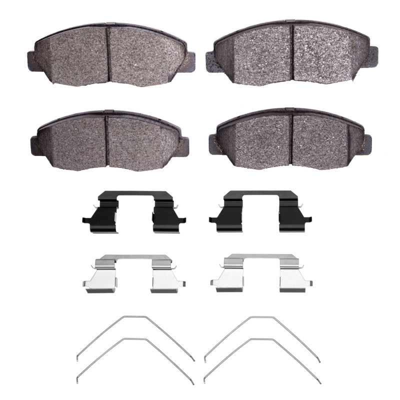 R1 96-15 Honda Civic Front Performance Sport Pads and Hardware Kit
