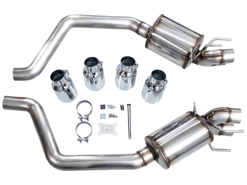 AWE Tuning C6 Chevrolet Corvette Z06/ZR1 Axle-Back Exhaust with Chrome Tips
