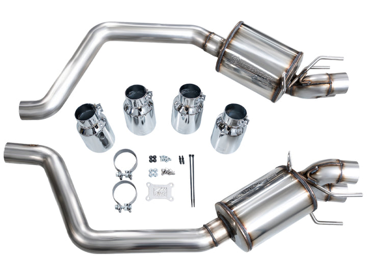 AWE Tuning C6 Chevrolet Corvette Z06/ZR1 Axle-Back Exhaust with Chrome Tips