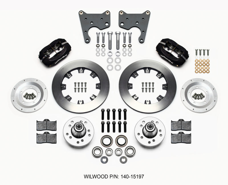 Wilwood Forged Dynalite Front Kit 12.19in for 65-72 Chrysler Dodge Plymouth C Body - OneFastShop