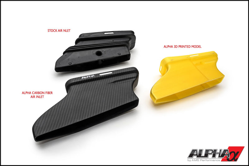 AMS Performance Alpha Cold Air Intake with Carbon Fiber Lid & Duct for Mercedes-Benz CLA 45 AMG 2.0T (14-18)