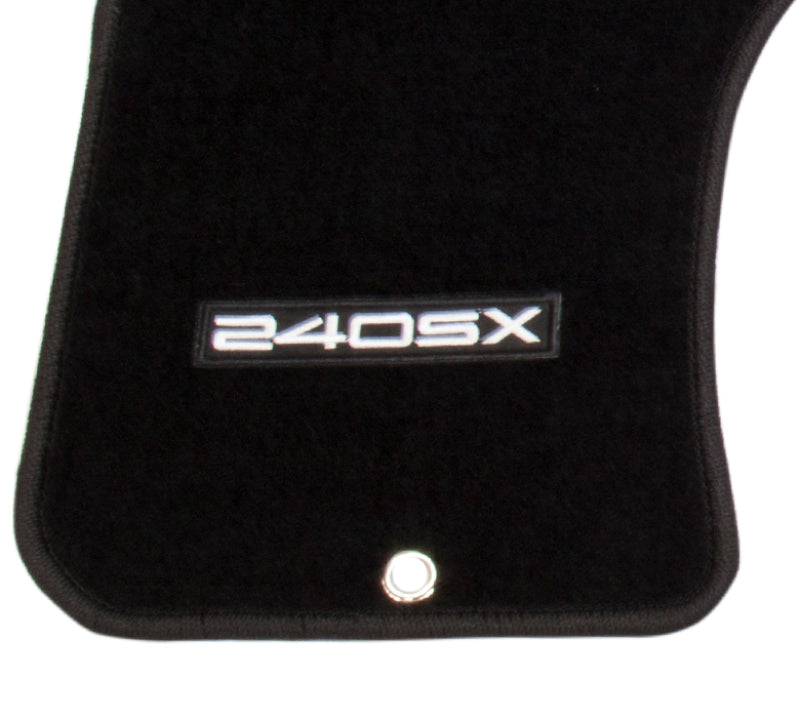 Nrg Floor Mats - Nissan 240SX with 240SX Logo - 2pc - 89-98
