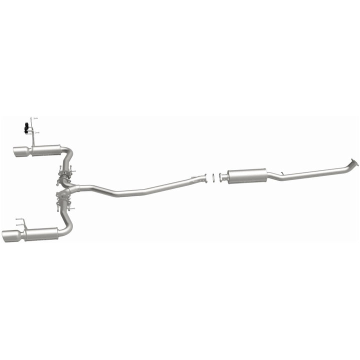 Magnaflow Street Series Cat-Back Exhaust 16-18 Honda Civic L4 2.0L w/ Polished Tips - OneFastShop