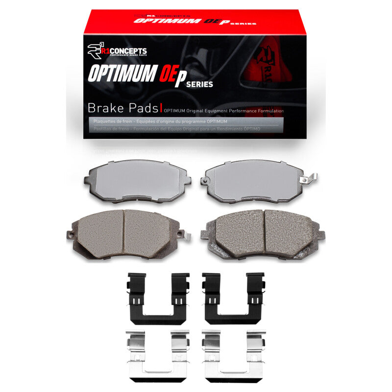 R1 2002-2012 Saab 9-2X Front R1 Optimum OE Pads and Hardware Kit